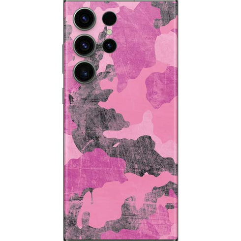 Pink Camouflage Galaxy Skins